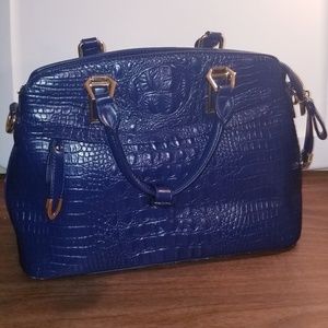 Navy Blue textured bag